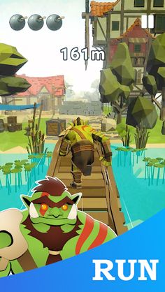 Orc Raid: Run of Rage - Screenshot 1