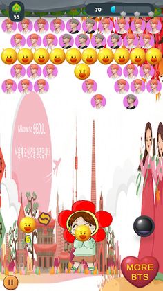 BTS Bubble Shooter - Screenshot 2