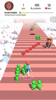 Influencer Run: Dance Party - Screenshot 2