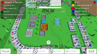 Realistic Virus Simulator - Screenshot 3