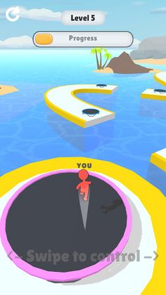 Trampoline run - Screenshot 3
