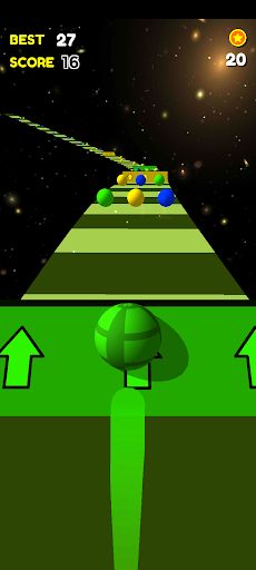 Color Road – Mega Space Ramps - Screenshot 4