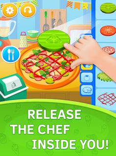 Baby Kitchen. Pizza chef free - Screenshot 4