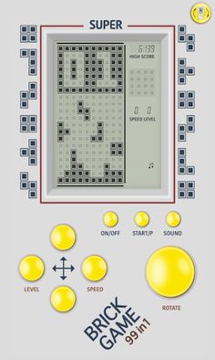 Retro Brick Game Simulator - Screenshot 1