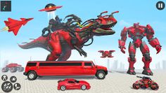 Robot Car Transform-War Robots - Screenshot 2