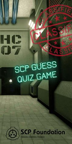 scp quiz game - Screenshot 1