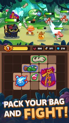 Battlepack Quest: Bag Tactics - Screenshot 1