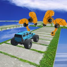 Ultimate car racing 3d stunts - Screenshot 1