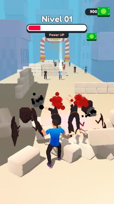 Blast Runner 3D - Screenshot 2
