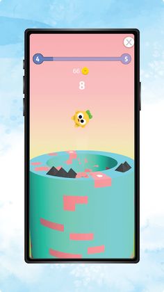 Ball Drop Stack 3D :Crash Jump - Screenshot 1