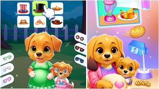 newborn babyshower - dog game - Screenshot 2