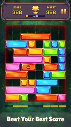 Sliding Puzzle: Jewel Dropdom - Screenshot 4