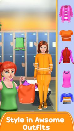 Fitness Girl Gym: Yoga Workout - Screenshot 4