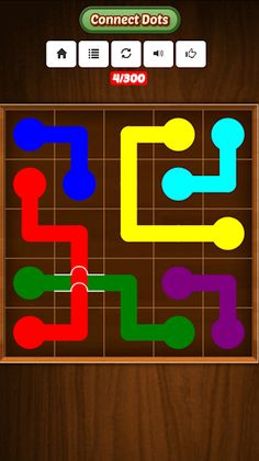 Connect the dots color game - Screenshot 1