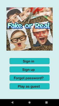 Fake or Real - Screenshot 1