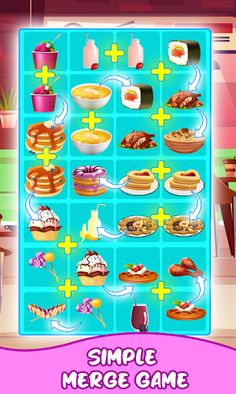 Delicious Merge Food Delight - Screenshot 2