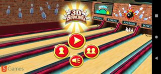 3D BOWLING - Screenshot 1