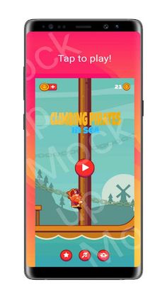 Climbing Pirates In Sea - Screenshot 1