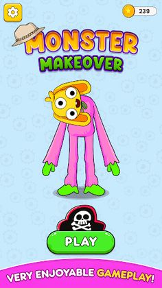 Mix Monster ASMR Makeover Game - Screenshot 1