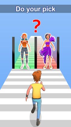 Girl Run 3D - Fun Running Game - Screenshot 3