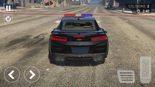 Drive Camaro Police Car Games - Screenshot 3