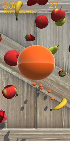 Fruit Rain - shoot the droppin - Screenshot 2