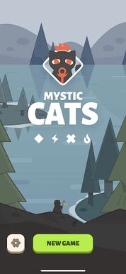 Mystic Cats: Magic Solitaire - Screenshot 1