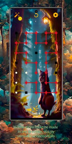 Forest Maze: Connect Puzzles - Screenshot 3