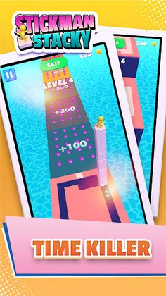 Stickman Stacky - Puzzle Game - Screenshot 3