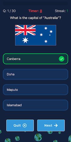 Terra - World Quiz - Screenshot 3