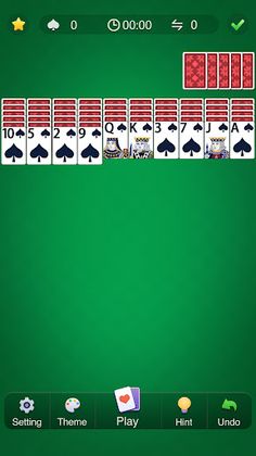 Spider Solitaire - Screenshot 1