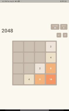 2048 Game - Screenshot 4