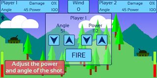 Artillery Duel Retro - Screenshot 1