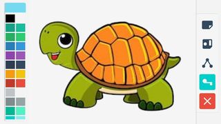 Turtle Coloring Book - Screenshot 2