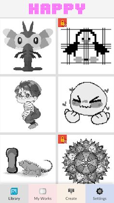 Happy Pixel Art Coloring - Screenshot 2