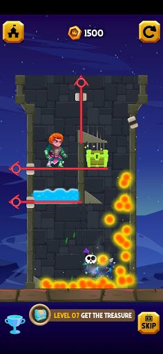 Hero Rescue Loot Treasures Pul - Screenshot 3