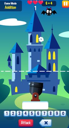 لعبة الحساب مع الخفاش - Screenshot 1