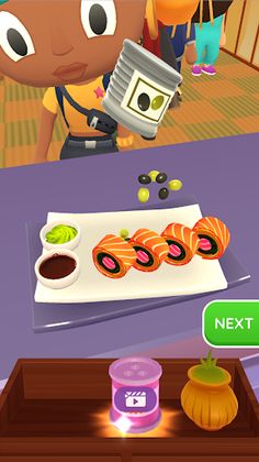 Sushi Roll 3D - ASMR Food Game - Screenshot 3
