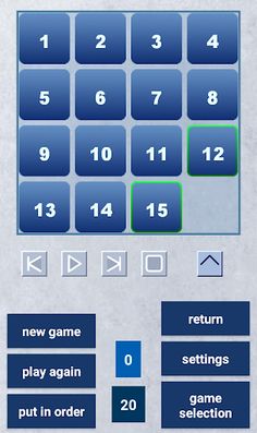 Fifteen - Screenshot 1