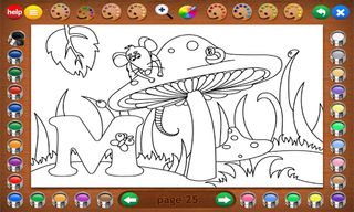 Coloring Book 24: Animal ABCs - Screenshot 3