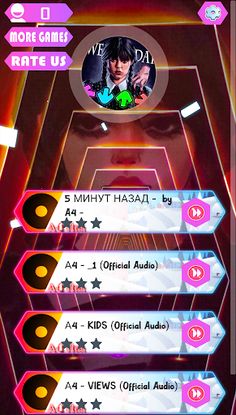 Wednesday Addams Piano Hop - Screenshot 1