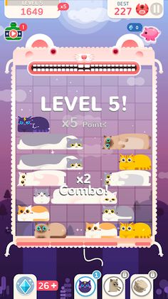 Slidey Cat : Block Puzzle - Screenshot 2