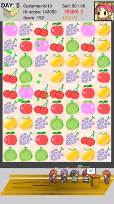 Fruits Paradise:action puzzle - Screenshot 1