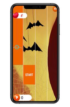 Wednesday Addams Piano Tiles - Screenshot 3