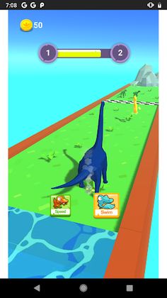Dino Race - Screenshot 1