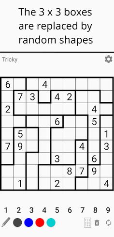 Jigsaw Sudoku - Screenshot 1