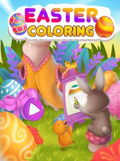 Easter Coloring Pages - Screenshot 1