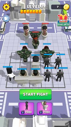 Monster Merge Master3D Skibodi - Screenshot 4