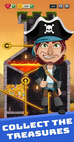 Pirate Treasures: Pull the Pin - Screenshot 2