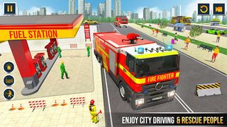 City Rescue: Fire Engine Games - Screenshot 3